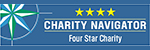 Four stars from Charity Navigator
